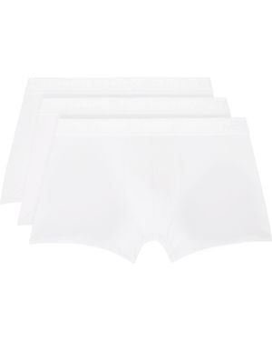 Skims Three-Pack Stretch 3 Boxer Briefs - Black