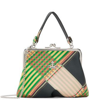 Vivienne Westwood マルチカラー Granny Frame バッグ - グリーン