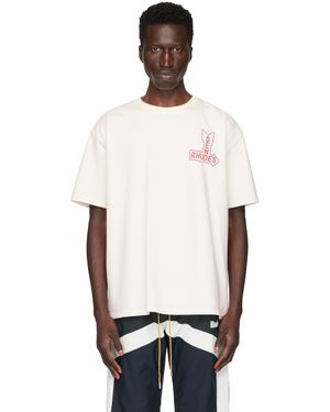 Rhude Ssense Exclusive Off- 'send S' T-shirt - Black