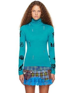 ANDERSSON BELL Augen Turtleneck - Blue