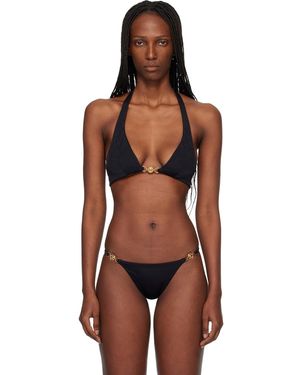 Versace Bikini Top - Black