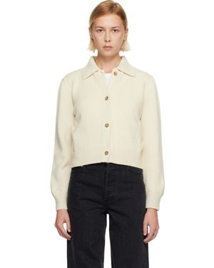 A.P.C. Polo Shirt Collar Cardigan - Black