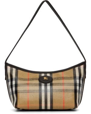 Burberry Mini Highlands Shoulder Bag - Metallic