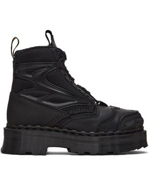 Dr. Martens Exoshield Xx01 Steel Toe Leather Boots - Black