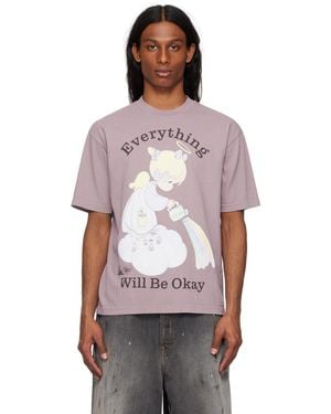 ONLINE CERAMICS Precious Moments 'Everything Will Be Okay' T-Shirt - Purple