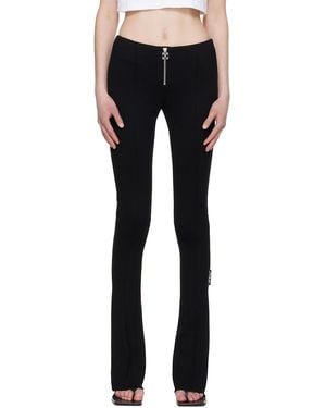 Off-White c/o Virgil Abloh Heavy Jersey Slim Trousers - Black