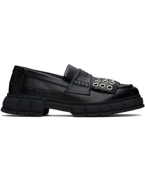 Viron Progres Ii Metal Loafers - Black