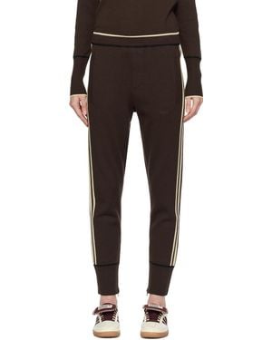 Wales Bonner Brown Adidas Originals Edition Statement Joggers - Black
