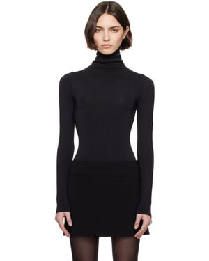 Wolford ブラック Colorado String ボディスーツ