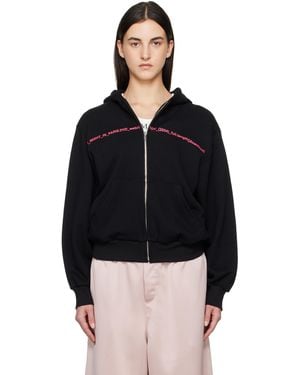 PRAYING 'Paris' Hoodie - Black