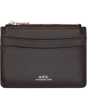 A.P.C. Paris Card Holder - Black