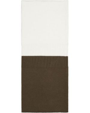 MM6 by Maison Margiela Khaki 'Trompe L'Oeil' Collar - Natural