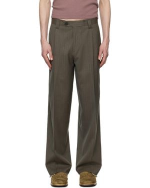 mfpen Taupe Service Pants - Black