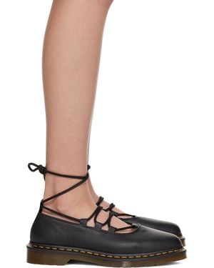 Dr. Martens Elphie Ii Virginia Leather Ballerina Flats - Brown
