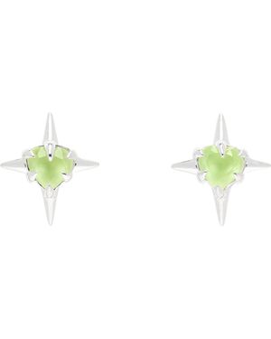 Stolen Girlfriends Club Precious Punk Stud Earrings - Black