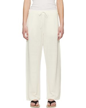The Row Jory Trousers - White