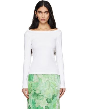 Flore Flore Steffi Longsleeve T-Shirt - White