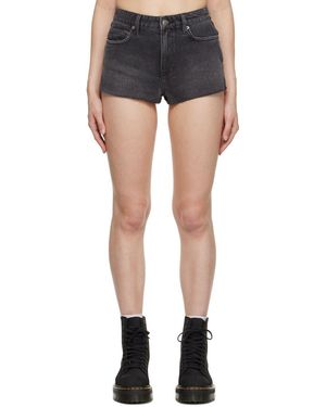 Ksubi Black Kali Daze Denim Shorts