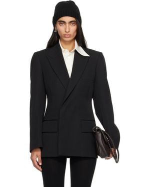 Bottega Veneta Floating Wool Jacket - Black
