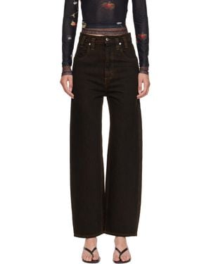 Eckhaus Latta Baggy Jeans - Black