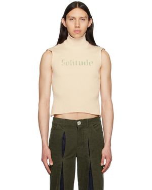Solitude Studios Ssense Exclusive Tank Top - Black