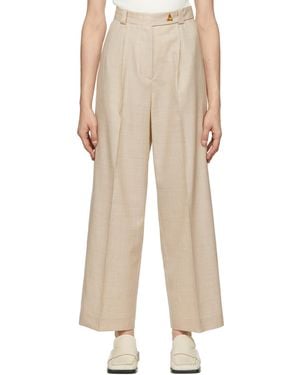 Aeron Beige Manuela Trousers - Natural