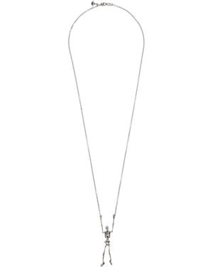 Vivienne Westwood Skeleton Long Necklace - Metallic