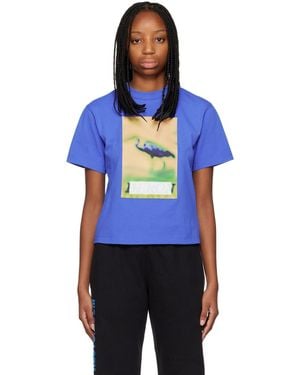 Heron Preston ブルー Heron Censored Tシャツ