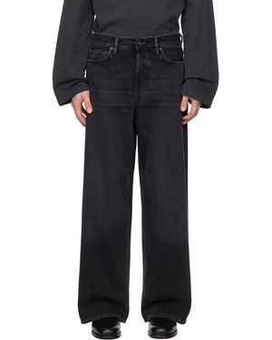 Acne Studios ブラック 1981M バギーフィット ジーンズ