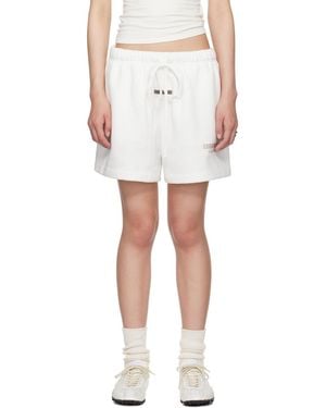 Fear Of God Soccer Fleece Shorts - White