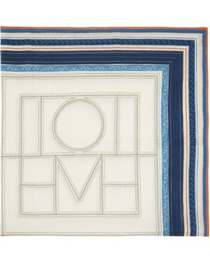 TOTEME Selector Cover-Up Scarf - Blue