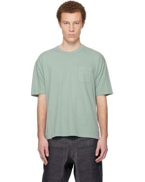 Visvim Jumbo S/S Dmgd T-Shirt - Green