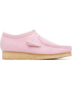 Clarks Wallabee Derbys - Pink