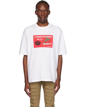 Undercoverism ホワイト グラフィックTシャツ