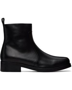 Studio Nicholson Square Boots - Black