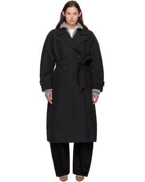Moncler Genius Moncler X Ee72 Zake Trench Coat - Black