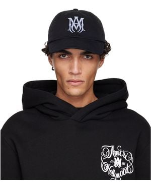 Amiri Ma Denim Cap - Black