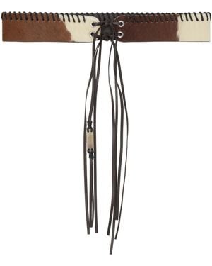 Vivienne Westwood Tassel Tie Belt - Black