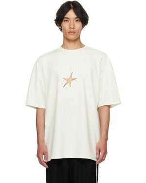 Mugler Star Oversized T-Shirt - White