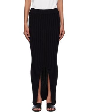 Baserange Macau Midi Skirt - Black