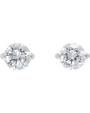 Hatton Labs Round Stud Earrings - Metallic