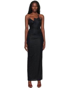 Christopher Esber Venus Single Strap Cami Maxi Dress - Black