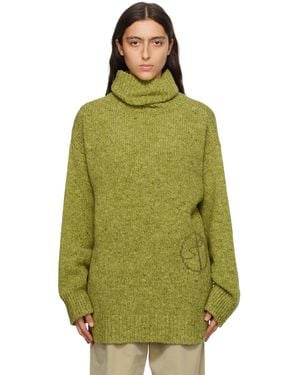 Saks Potts Green Camilla Turtleneck