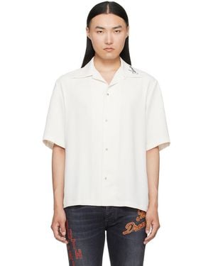 Amiri Off- Camp Shirt - White