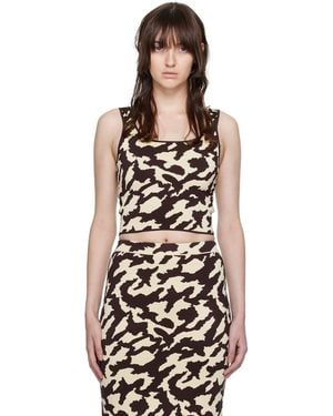 Nanushka Off- Sabrina Tank Top - Black