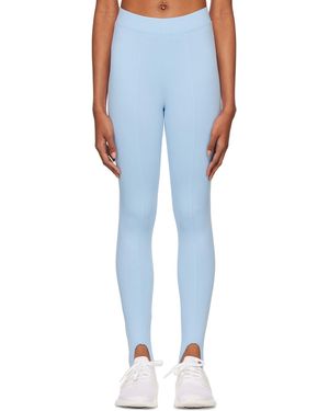 Norba Legging De Sport Bleu À Sous-Pieds Exclusif À Ssense