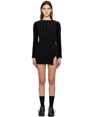 J6 Backless Minidress - Black