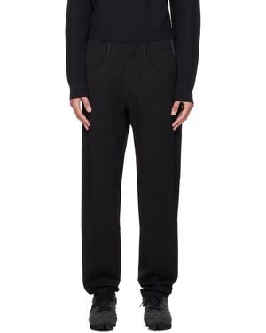Veilance Voronoi Wool Trousers - Black
