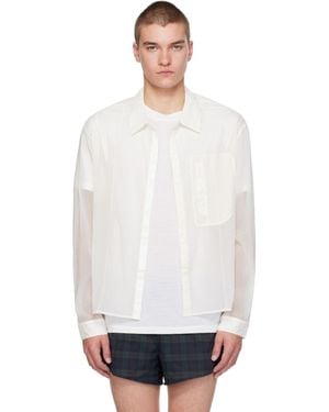 Literary Sport Lawrence Shirt - White