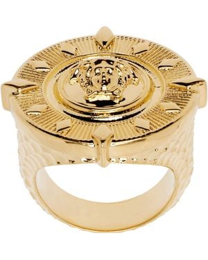 Versace Medusa Ring - Metallic